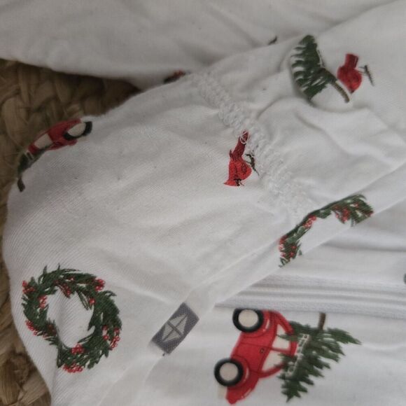 Kyte Baby Twirl Bodysuit Dress Christmas Truck Holiday Tree Size 0-3mos Girls - Picture 2 of 3